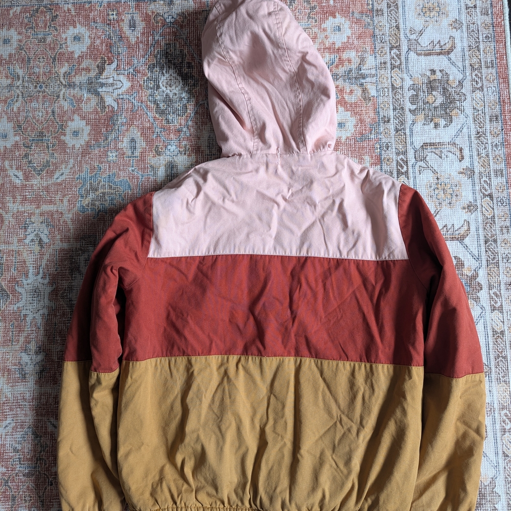 Colorblock Hooded Women's Jacket - Picture 2 of 2